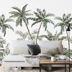 Papier Peint Palmiers Et Plantes Tropicales – Image 3