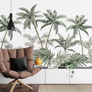 Papier Peint Palmiers Et Plantes Tropicales – Image 4