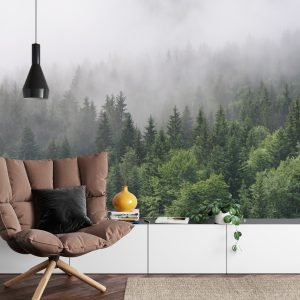 Papier Peint Arbres Dans La Brume – Image 4