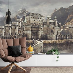 Papier Peint Château Fantastique Médiéval – Image 4