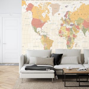 Papier Peint Carte Du Monde – Image 6