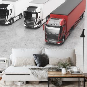 Papier Peint Flotte De Camions – Image 3
