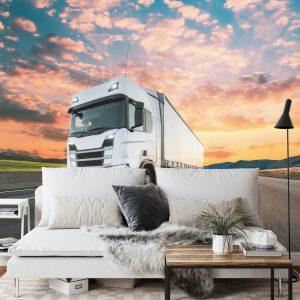 Papier Peint Camion Avec Un Beau Ciel – Image 3