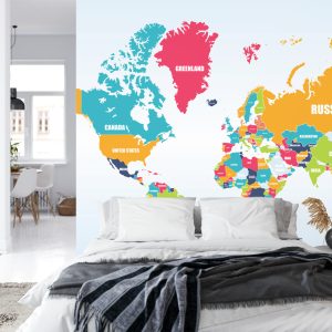 Papier Peint Carte Du Monde – Image 8