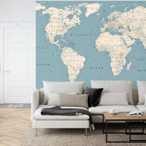 Papier Peint Carte Du Monde – Image 6