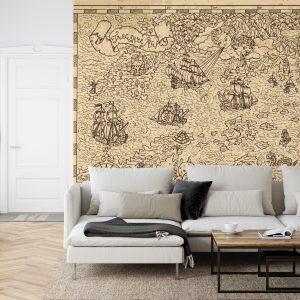 Papier Peint Carte Au Trésor – Image 6