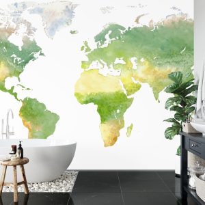 Papier Peint Carte Du Monde – Image 5
