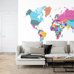 Papier Peint Carte Du Monde – Image 6