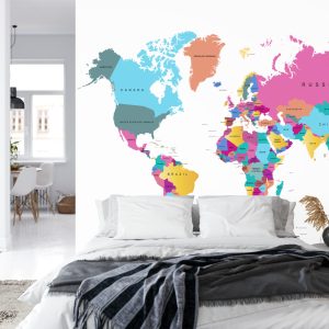 Papier Peint Carte Du Monde – Image 8