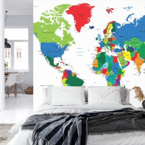 Papier Peint Carte Du Monde – Image 8