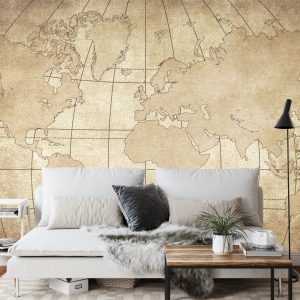 Papier Peint Carte Du Monde – Image 3