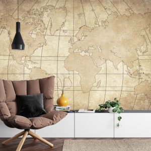Papier Peint Carte Du Monde – Image 4