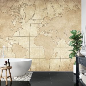 Papier Peint Carte Du Monde – Image 5