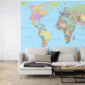 Papier Peint Carte Du Monde – Image 6