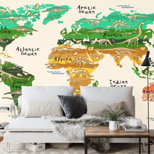 Papier Peint Carte Pour Les Enfants – Image 3