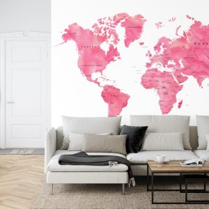 Papier Peint Carte Du Monde – Image 6
