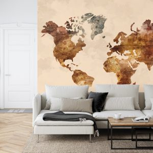Papier Peint Carte Du Monde – Image 6