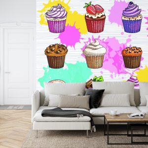 Papier Peint Différentes Sortes De Cupcakes – Image 6