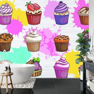 Papier Peint Différentes Sortes De Cupcakes – Image 5