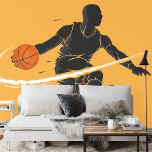 Papier Peint Joueur De Basket Qui Dribble – Image 3