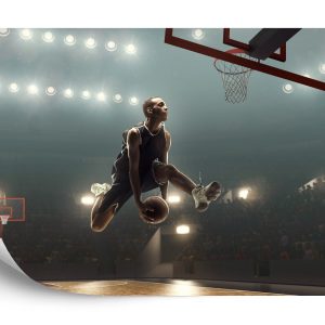 Papier Peint Basketteur Dans Les Airs – Image 2