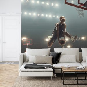 Papier Peint Basketteur Dans Les Airs – Image 6