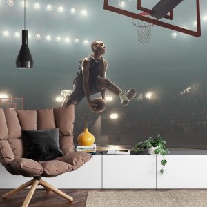 Papier Peint Basketteur Dans Les Airs – Image 4