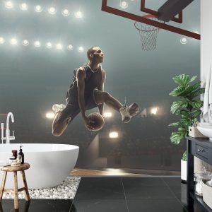 Papier Peint Basketteur Dans Les Airs – Image 5