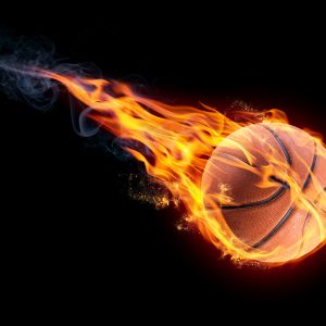 Papier Peint Basket-Ball Fougueux – Image 1