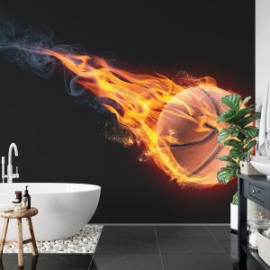 Papier Peint Basket-Ball Fougueux – Image 5