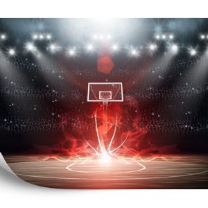 Papier Peint Terrain De Basket Futuriste – Image 2