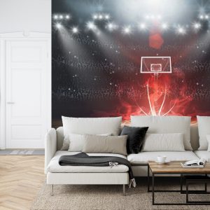 Papier Peint Terrain De Basket Futuriste – Image 6