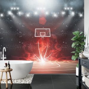 Papier Peint Terrain De Basket Futuriste – Image 5