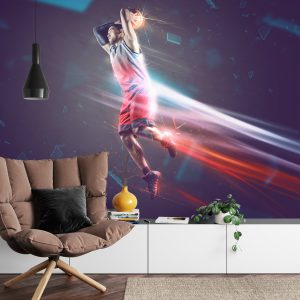 Papier Peint La Charge Du Basketteur – Image 4