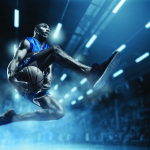 Papier Peint Basketteur En Vol – Image 1