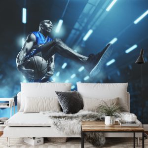 Papier Peint Basketteur En Vol – Image 3