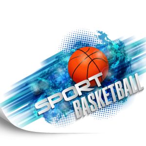 Papier Peint Basket-Ball Dans Un Style Moderne – Image 2