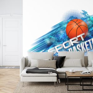 Papier Peint Basket-Ball Dans Un Style Moderne – Image 6