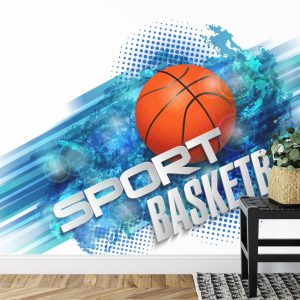 Papier Peint Basket-Ball Dans Un Style Moderne – Image 7