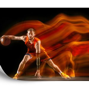 Papier Peint Basketteur En Mouvement – Image 2