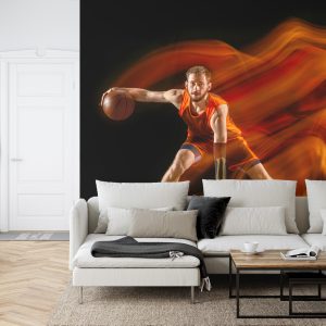 Papier Peint Basketteur En Mouvement – Image 6