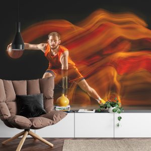 Papier Peint Basketteur En Mouvement – Image 4