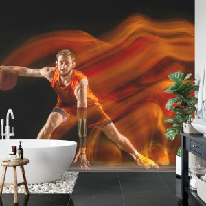 Papier Peint Basketteur En Mouvement – Image 5