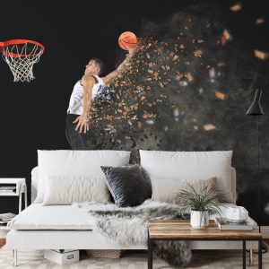 Papier Peint Basketteur En Action – Image 3