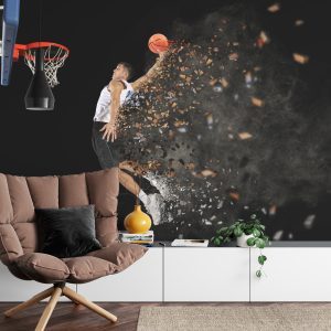 Papier Peint Basketteur En Action – Image 4