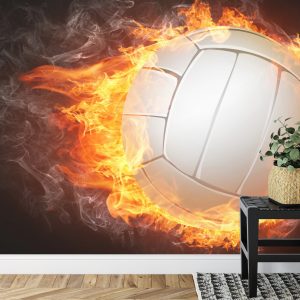 Papier Peint Volley-Ball En Flammes – Image 7