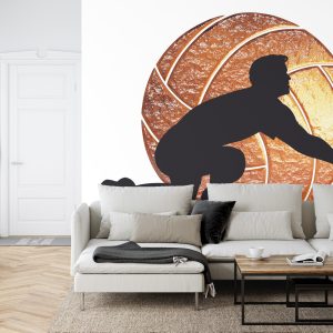 Papier Peint Joueur De Volley-Ball Sur Le Fond Des Boules – Image 6