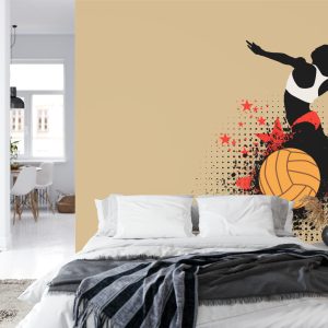 Papier Peint Joueur De Volley-Ball Pendant Le Jeu – Image 8