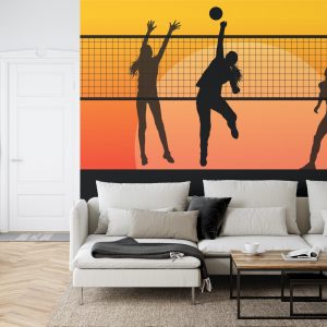 Papier Peint Joueurs De Volleyball Pendant Le Jeu – Image 6