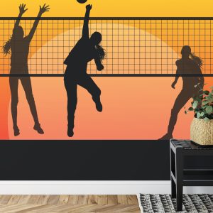 Papier Peint Joueurs De Volleyball Pendant Le Jeu – Image 7